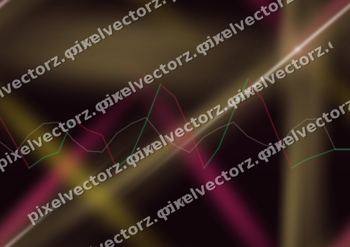 Nahtloser Neon Diagramm Hintergrund in Rosa und Gelb