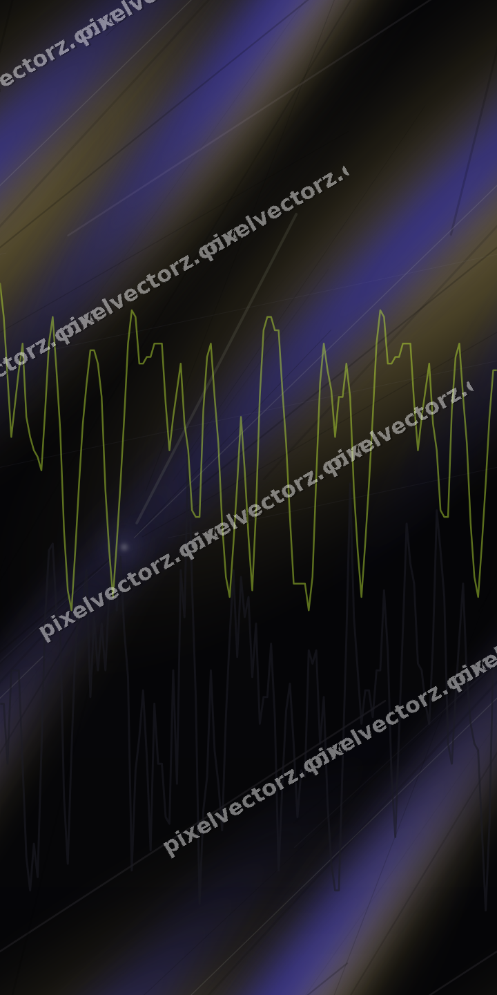 Nahtloser Neon Diagramm Hintergrund in Blau und Violett