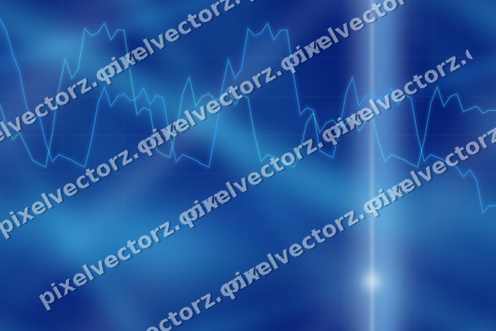 Nahtloser Neon Diagramm Hintergrund in Türkis und Blau