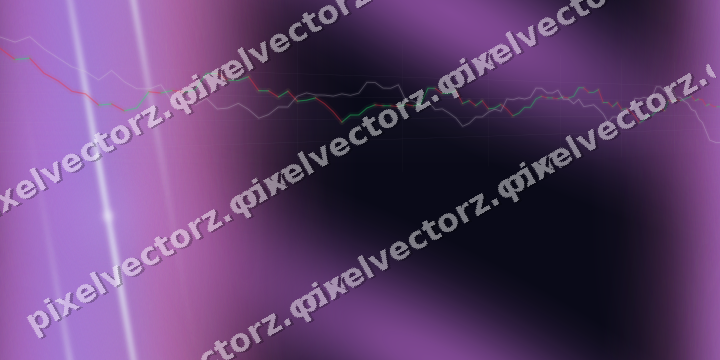 Nahtloser Neon Diagramm Hintergrund in Violett und Blau