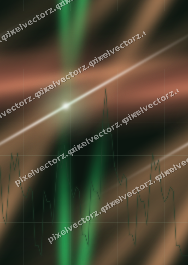Nahtloser Neon Diagramm Hintergrund in Grün und Rot