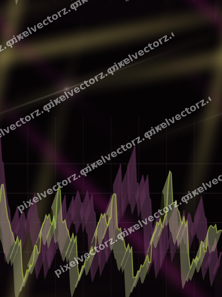 Nahtloser Neon Diagramm Hintergrund in Magenta und Limette
