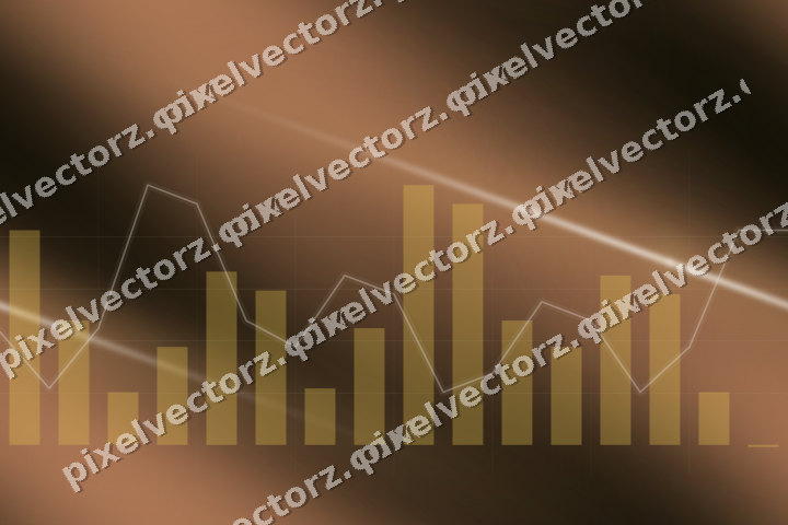 Nahtloser Neon Diagramm Hintergrund in Bernstein und Orange