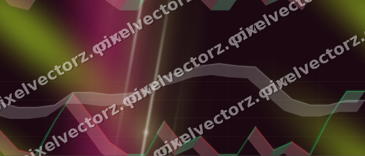 Nahtloser Neon Diagramm Hintergrund in Limette und Rosa