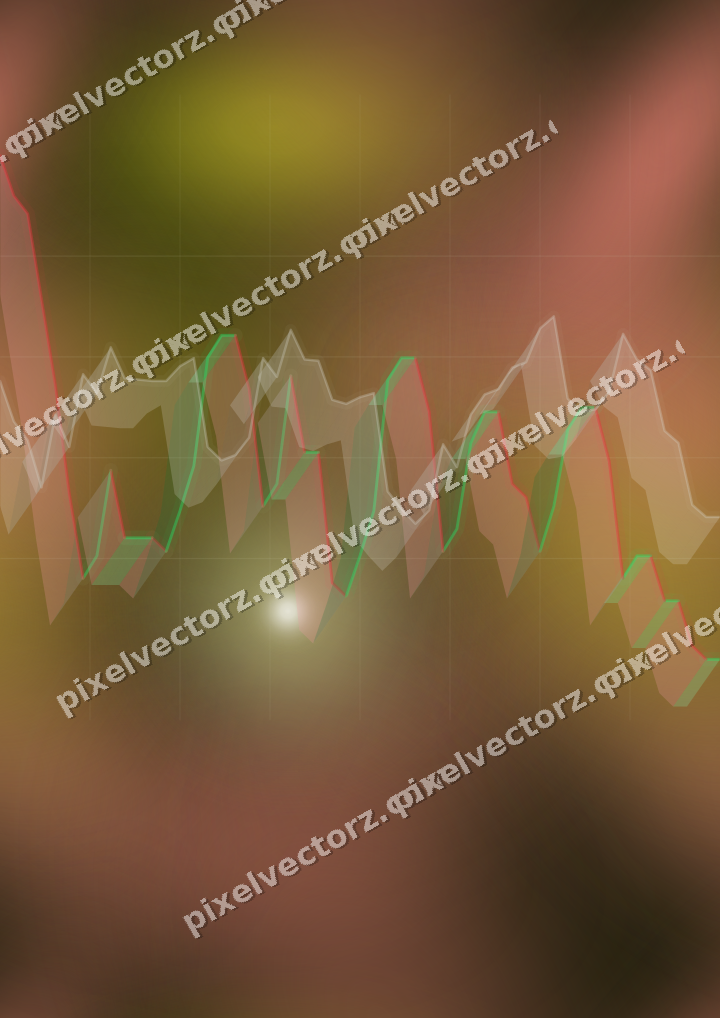 Nahtloser Neon Diagramm Hintergrund in Gelb und Rot