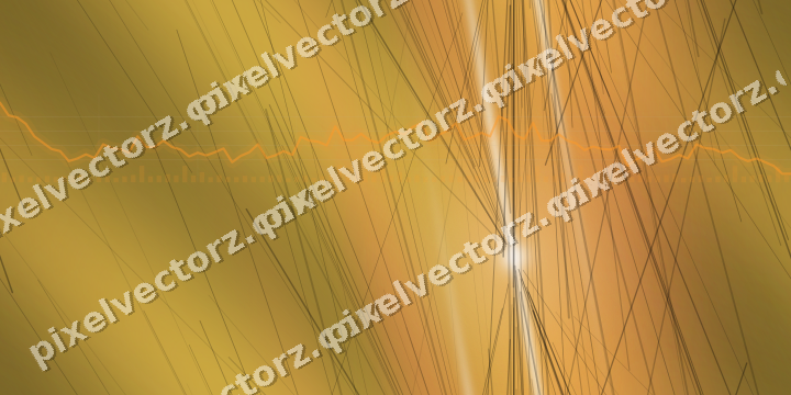 Nahtloser Neon Diagramm Hintergrund in Orange und Bernstein