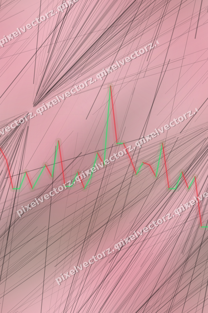 Nahtloser Pastell Diagramm Hintergrund in Rosa und Dunkellimette