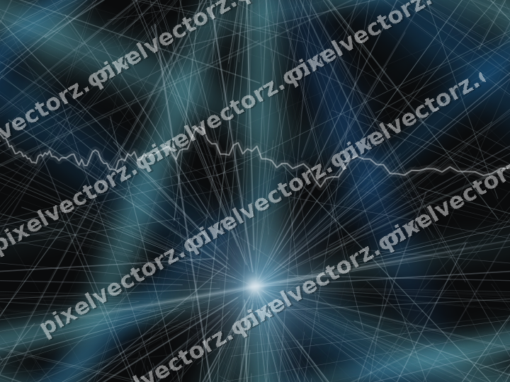 Nahtloser Neon Diagramm Hintergrund in Blau und Petrol