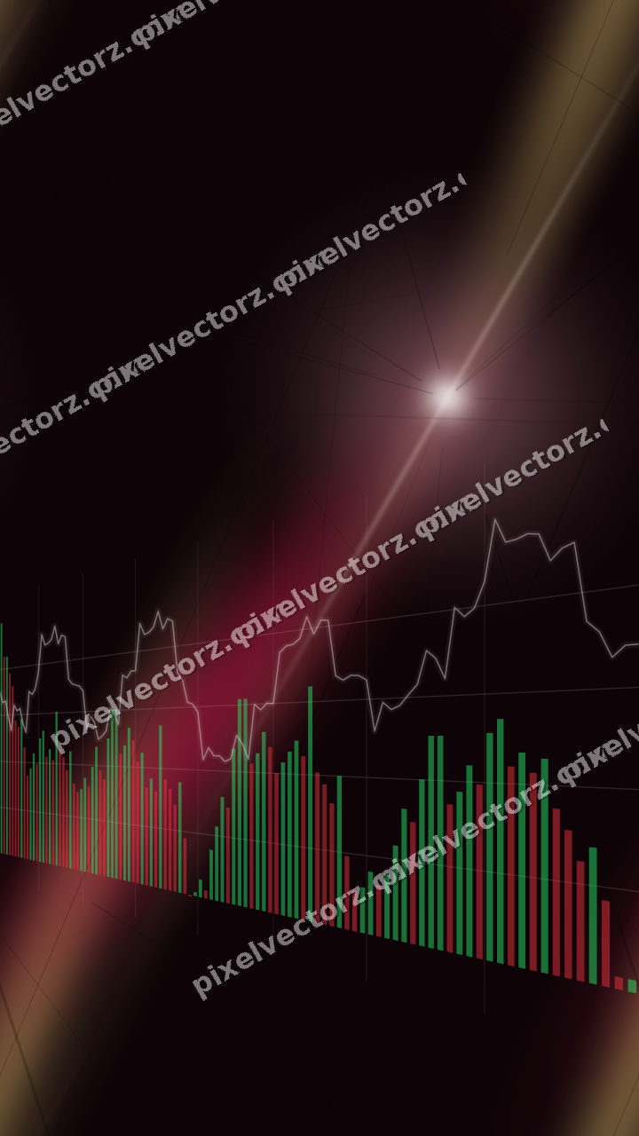 Nahtloser Neon Diagramm Hintergrund in Rosa und Bernstein