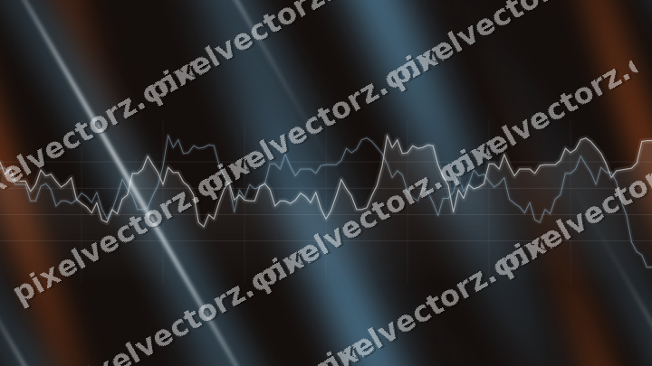 Nahtloser Neon Diagramm Hintergrund in Türkis und Rot
