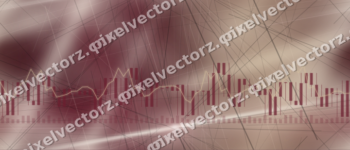 Nahtloser Neon Diagramm Hintergrund in Dunkelrosa und Rot