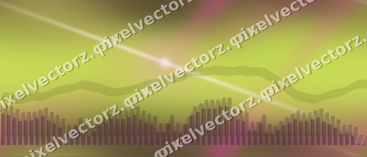 Nahtloser Neon Diagramm Hintergrund in Magenta und Limette