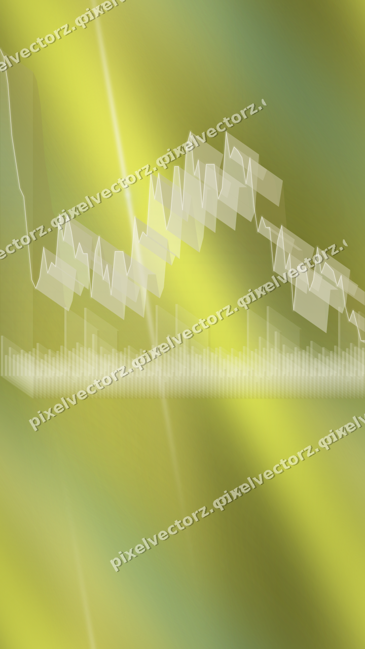 Nahtloser Neon Diagramm Hintergrund in Blau und Gelb