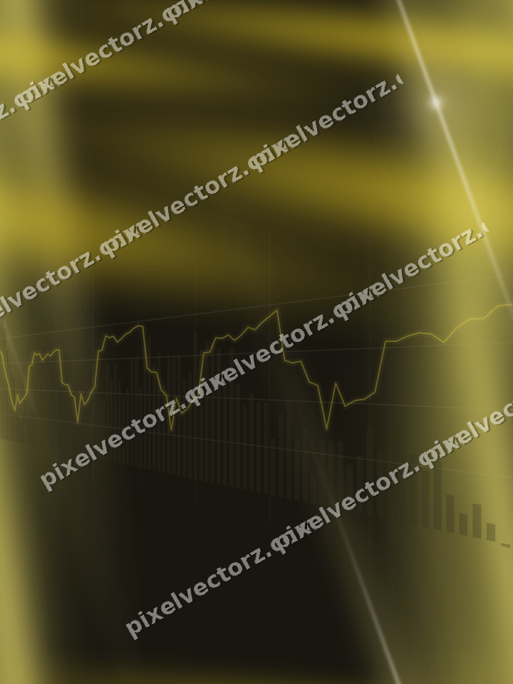 Nahtloser Neon Diagramm Hintergrund in Bernstein und Gelb