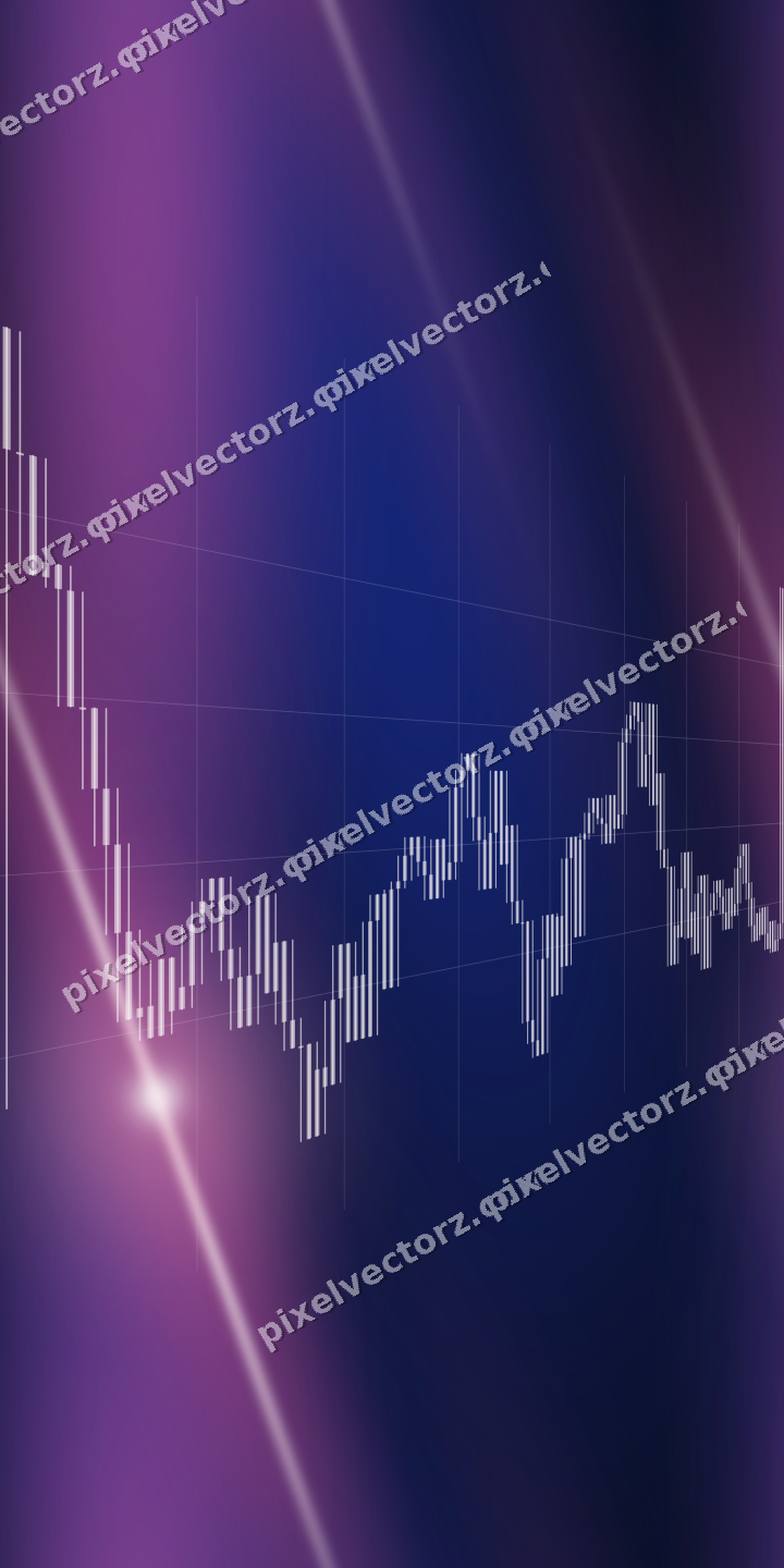Nahtloser Neon Diagramm Hintergrund in Rosa und Blau