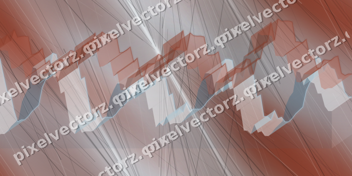 Nahtloser Pastell Diagramm Hintergrund in Türkis und Rot
