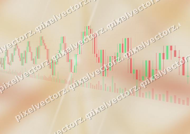 Nahtloser Pastell Diagramm Hintergrund in Orange und Bernstein