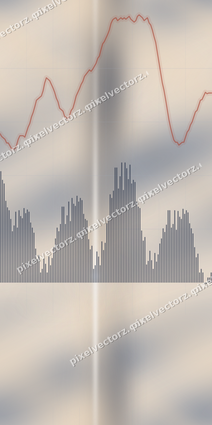 Nahtloser Pastell Diagramm Hintergrund in Dunkelblau und Rot