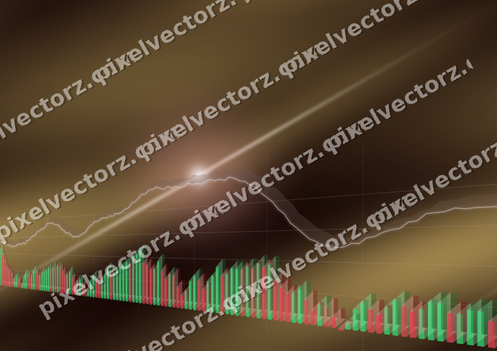 Nahtloser Neon Diagramm Hintergrund in Rot und Orange