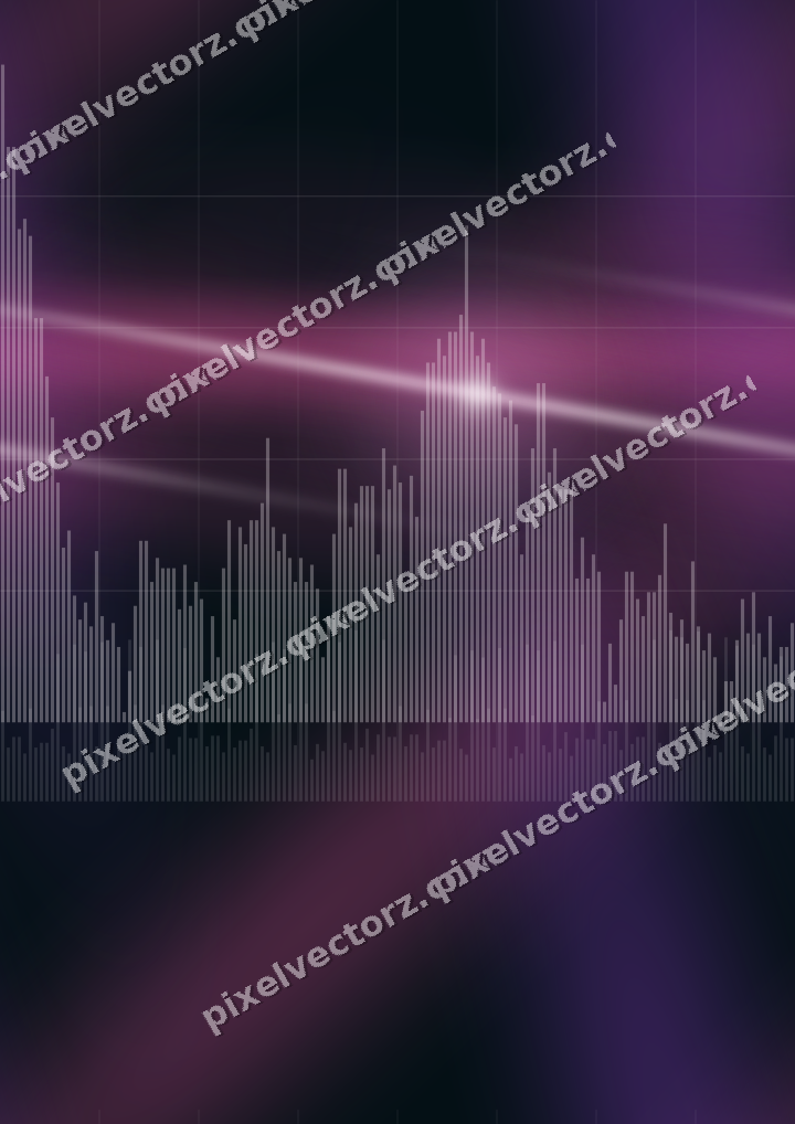 Nahtloser Neon Diagramm Hintergrund in Magenta und Violett
