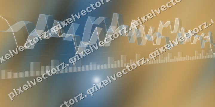 Nahtloser Neon Diagramm Hintergrund in Blau und Rot
