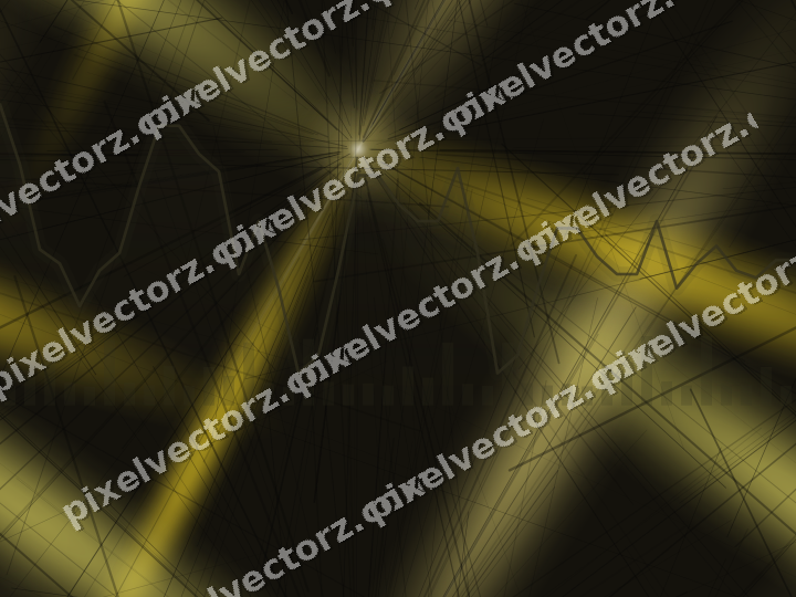 Nahtloser Neon Diagramm Hintergrund in Bernstein und Gelb