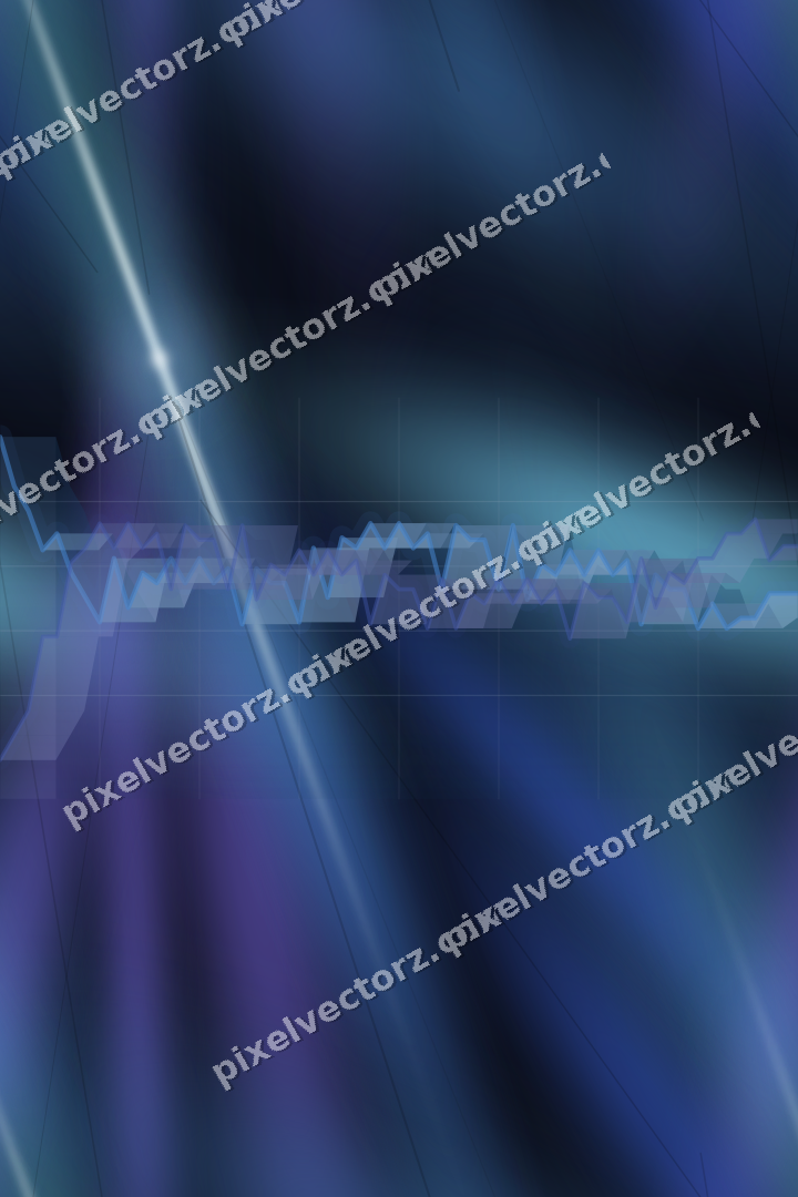 Nahtloser Neon Diagramm Hintergrund in Blau und Türkis