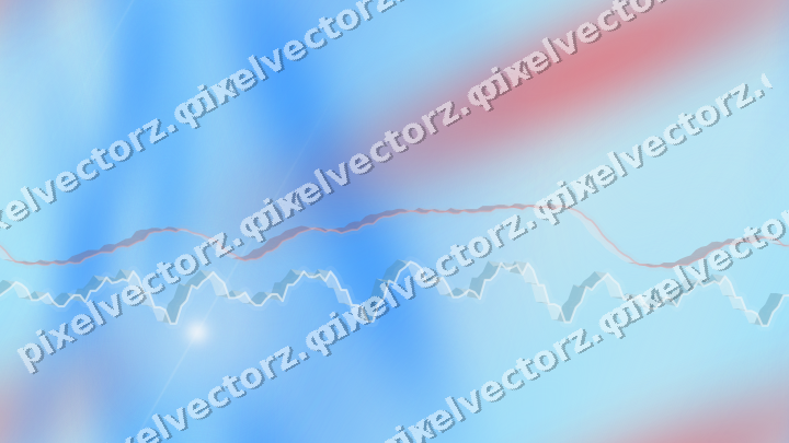 Nahtloser Pastell Diagramm Hintergrund in Blau und Rot