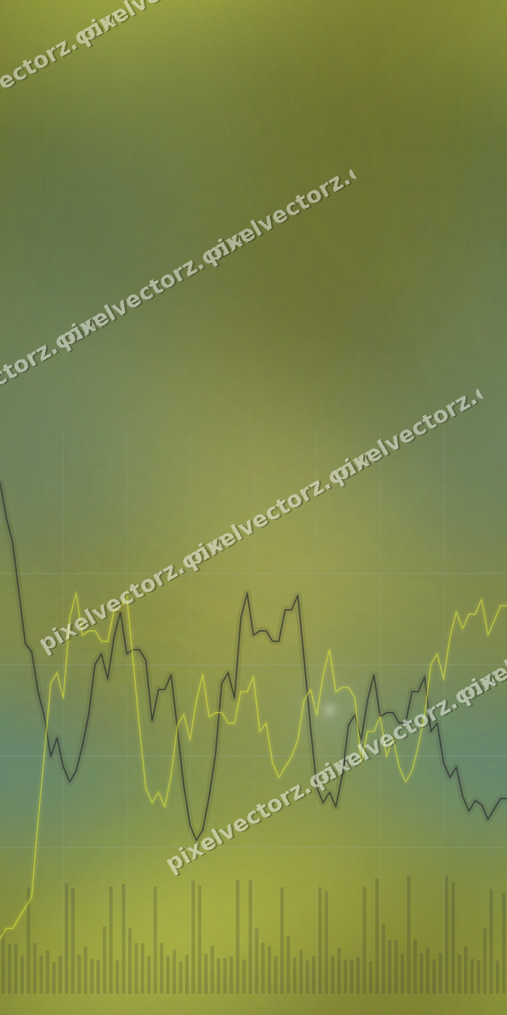 Nahtloser Neon Diagramm Hintergrund in Blau und Gelb