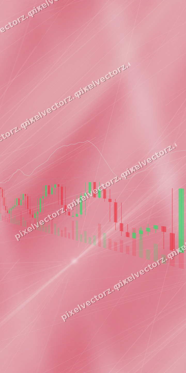 Nahtloser Neon Diagramm Hintergrund in Blassrosa und Blassrot
