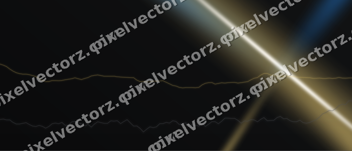 Leuchtender Neon Diagramm Hintergrund in Blau und Bernstein