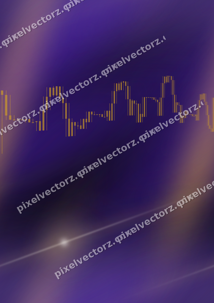 Nahtloser Neon Diagramm Hintergrund in Bernstein und Violett