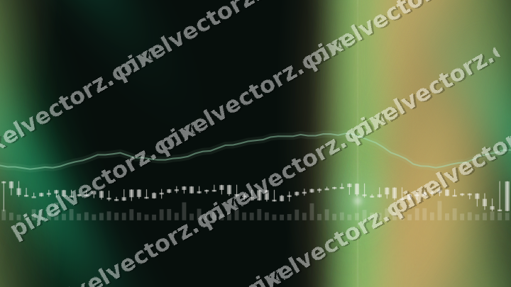 Nahtloser Neon Diagramm Hintergrund in Grün und Rot