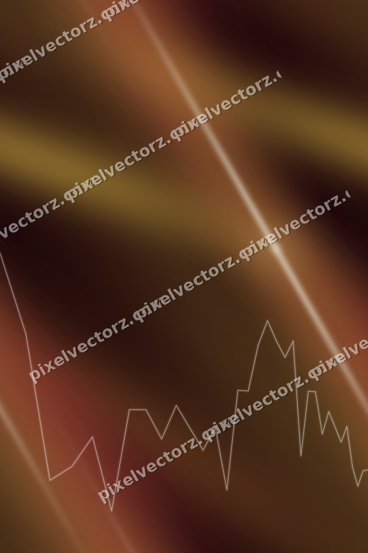 Nahtloser Neon Diagramm Hintergrund in Orange und Bernstein