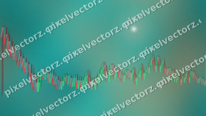 Nahtloser Neon Diagramm Hintergrund in Orange und Petrol