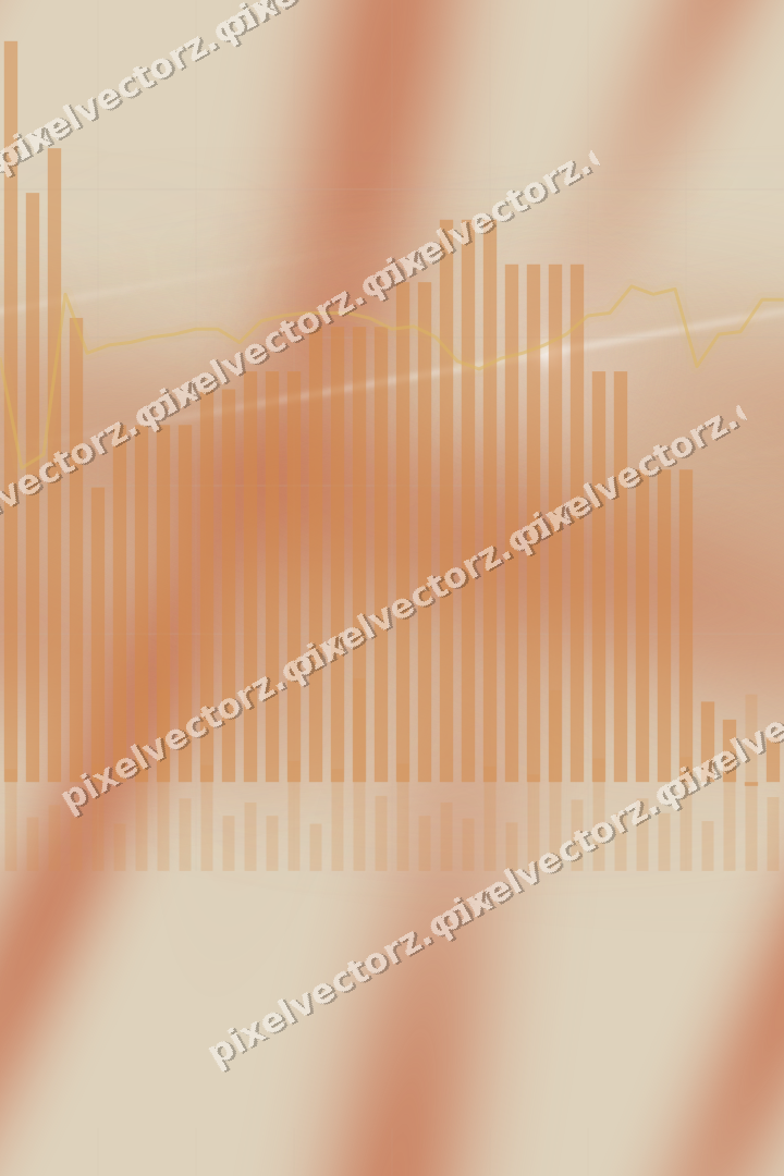 Nahtloser Pastell Diagramm Hintergrund in Orange und Bernstein