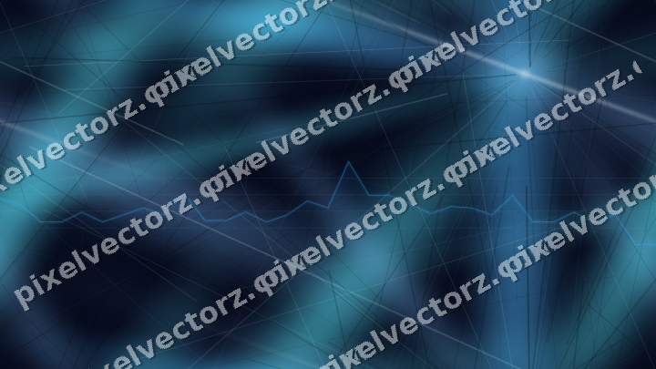 Nahtloser Neon Diagramm Hintergrund in Türkis und Blau