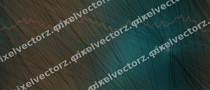 Nahtloser Neon Diagramm Hintergrund in Petrol und Orange
