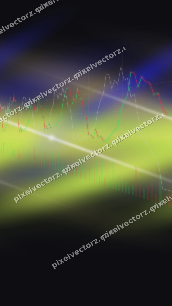 Nahtloser Neon Diagramm Hintergrund in Blau und Violett