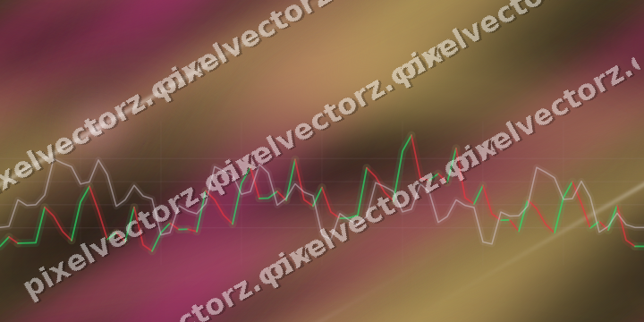 Nahtloser Neon Diagramm Hintergrund in Magenta und Rosa