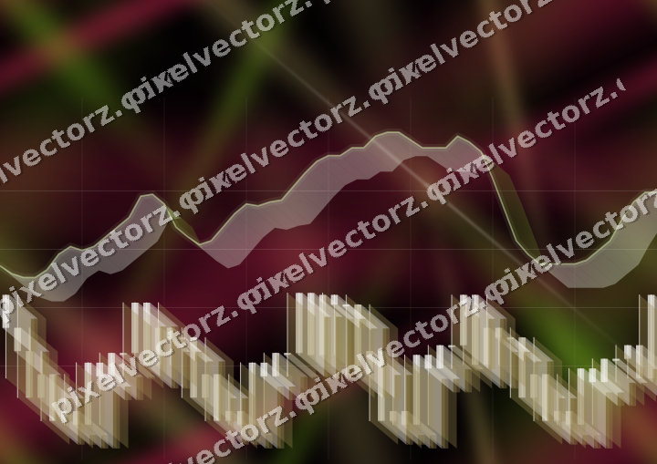 Nahtloser Neon Diagramm Hintergrund in Limette und Rosa