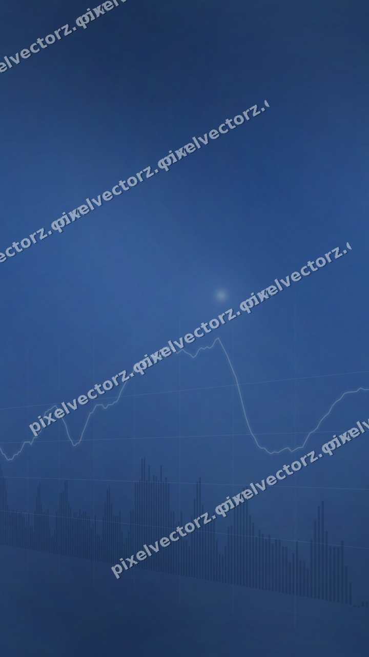 Nahtloser Neon Diagramm Hintergrund in Blau