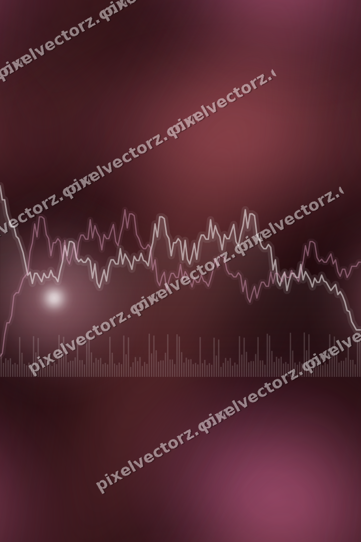 Nahtloser Neon Diagramm Hintergrund in Rosa und Rot