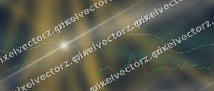 Nahtloser Neon Diagramm Hintergrund in Bernstein und Grün
