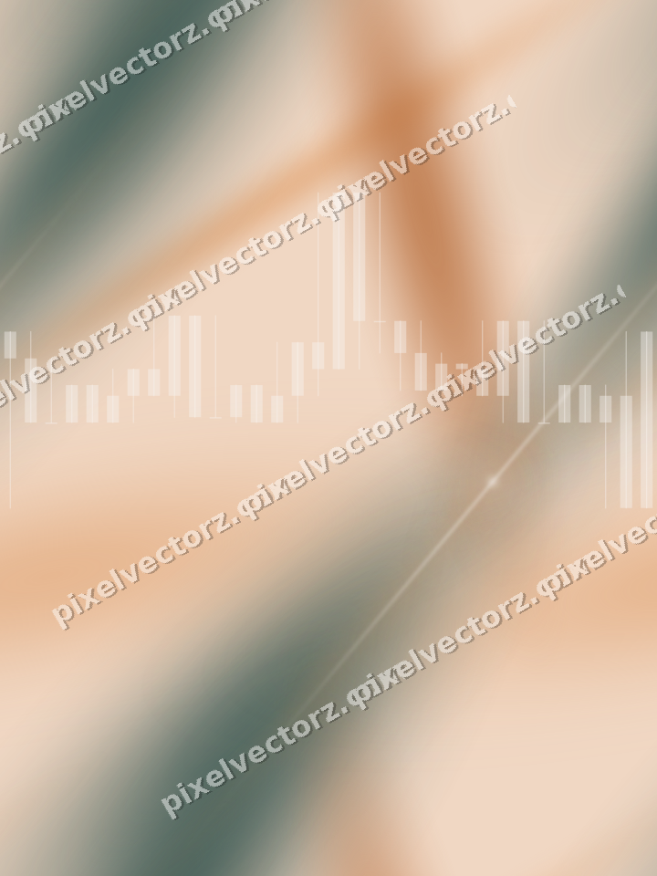 Nahtloser Pastell Diagramm Hintergrund in Orange und Petrol