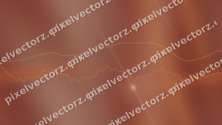 Nahtloser Neon Diagramm Hintergrund in Orange und Bernstein