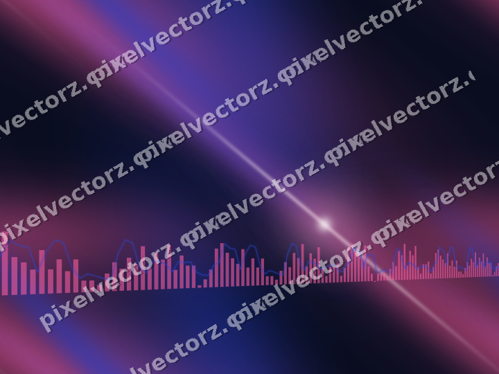 Nahtloser Neon Diagramm Hintergrund in Rosa und Blau