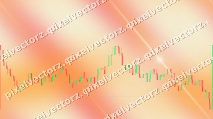 Nahtloser Pastell Diagramm Hintergrund in Orange und Bernstein