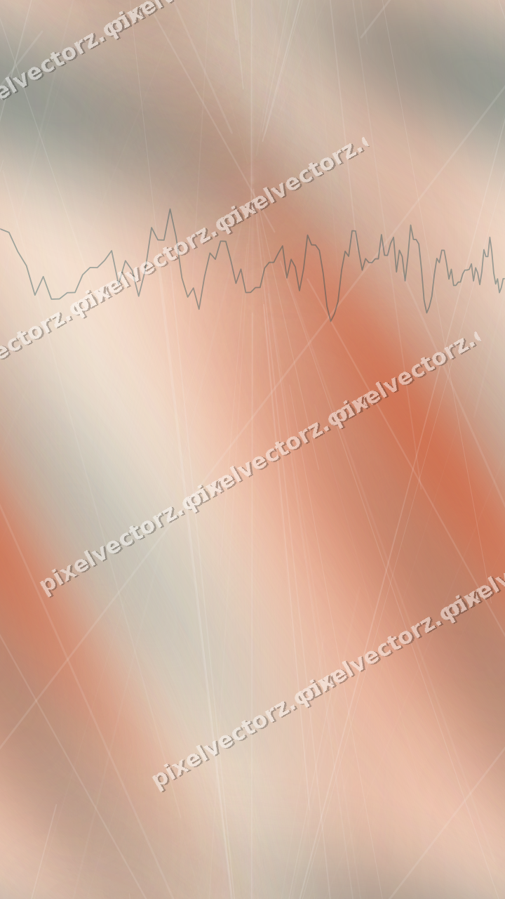Nahtloser Pastell Diagramm Hintergrund in Dunkelpetrol und Orange