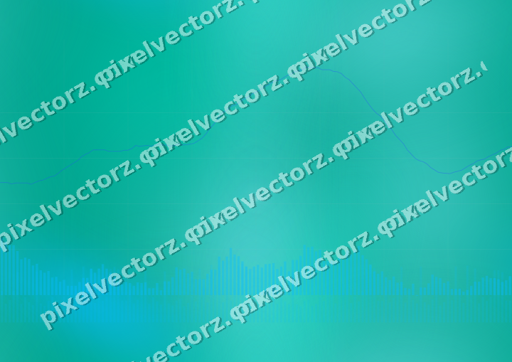 Nahtloser Neon Diagramm Hintergrund in Türkis und Petrol